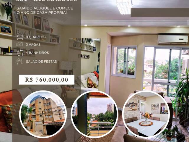 #3180 - Apartamento para Venda em São Bernardo do Campo - SP